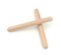 KIMISS Rhythm Stick E Onal Musical Sticks - Solid Wood Claves for, Percussion Instrument for Music Class and Home Learning (Pair)