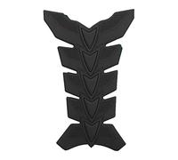 KIMISS Rubber Fuel Tank Motorcycle Fishbone Stickers Small 3D Gel Decals Sticker Oil Gas Tank Pad Fish Bone Protector Motorcycle Car Decal Sticker for Craft Pad Decor (Black)