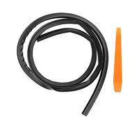 KIMISS Rubber Seal Strip, T-Shape Dashboard Sealing Strip Noise Insulation Windshield Gap Filling Universal for Car