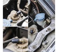 KIMISS Rubber Vacuum Caps Abrasion Carburetor Manifold (Black)