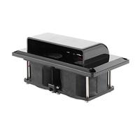 KIMISS RV Exhaust Fan, ABS 12V Side Air Vent Ventilation Exhaust Fan Caravan Motorhome Trailer RV White for Camper Trailer Boat Marine Yacht
