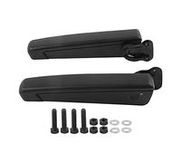 KIMISS Seat Handle, Car Armrest for Trucks Black Car Adjustable Seat Armrest Shock Resistant PU Sponge Universal for Automobiles Trucks