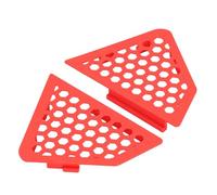 KIMISS Side Gas Tank Cover Inserts Plastic Left Right Fuel Tank Inserts Decoration 3D Scanning Snap On Design Replacement for Ryker 600 900 Ace Rally Sport Motorcycle (Red)