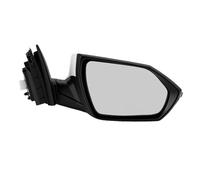 KIMISS Side Mirror Assembly Power Side View Mirror with ABS Housing HD Glass 5 Pin Electric Folding Turn Signal Angle Adjustable (Right: 87620-AA100)
