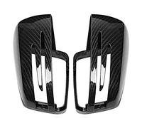 KIMISS Side Mirror Cover 1 Pair Car Vehicle Left & Right Rearview Mirror Cover Rear View Mirror Protector Cap Replacement for -A B C E S Class CLS GLA CLA 2010-2018 + a klasse spiegel carbon