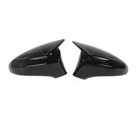 KIMISS Side Mirror Cover Caps - 2Pcs Glossy Black Replacement for IS250 IS350 GS ES CT RC LS 2013-2020, Side Wing Mirror Protection (Glossy Black)