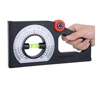 KIMISS Slope Measuring Tool, Multifunctional ABS Meter Accurate Angle Measurement with Ergonomic Design, Fit Civil and Construction Engineering Non Magnetic (Not Magnetic)