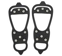 KIMISS Snow Shoe Spikes, Durable 8-tooth Crampons (L)