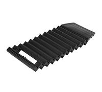 KIMISS Snow Traction Mats, Off Road Rescue Wheel Tire Traction Mats Track Emergency Pad Tire Grip Track for Cars, Snow Ice Mud Sand(Black)