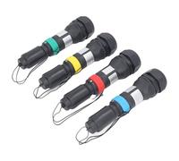 KIMISS Solar Connectors Cable with IP67, 4 Pcs 630A Emergency Power Quick Connector for Industrial Power Applications, 1000V AC 1500V DC