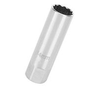 KIMISS Spark Plug Polish Socket Removal Tool 032 Drive 14mm for High Visibility Strong Durable Metal