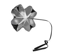 KIMISS Speed Training Parachute for Running - Adjustable Black Sprint Chute for Acceleration and Safe Use Power Training