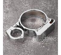 KIMISS Speedometer Relocation Bracket for XL 883 1200 - Adjustable Mounting Solution for Motorcycle Instruments (Electroplated Silver)