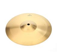 KIMISS Splash Cymbal IRIN Durable Brass 10in Splash Cymbal Musical Instrument Accessory for Drum Set Crisp Sound Quality Variety Packs