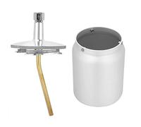 KIMISS Spray Gun Paint Tank & Cup Pot for W-71 Pneumatic Spray Gun - 600ml Suction Capacity - Painting Tool (600ml Suck up The Pot)