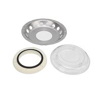 KIMISS Stainless Steel Air Vent Ventilation Window Marine Hardware Assembly Transparent Centre Access Port Hatch Cover For Boats Round Ventilation Mesh Hole Boat Vents Universal Fit