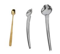 KIMISS Stainless Steel Cooking Drawing Spoons Set for Precision Decorating Platters, Cakes, Desserts, Coffee Art
