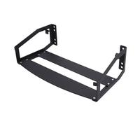 KIMISS Stainless Steel Heavy Duty Speaker Wall Mount Holder for Five - Secure & Easy Installation Bracket for Optimal Sound Placement (Black)