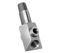 KIMISS Stainless Steel Oil Pressure Sensor Adapter for Engines