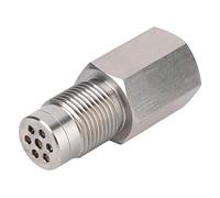 KIMISS Stainless Steel Oxygen Sensor Extension, M18x1.5, 55mm, for Universal Oxygen Sensor