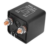 KIMISS Starter Relay 12VDC 200A for Heavy Duty Car & Truck Systems - 4 Pin ON OFF Switch Relay Designed for Efficient Battery Control