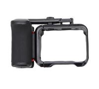KIMISS Street Grip Kit, Aluminum Alloy Action Camera Cage with Soft Silicone Handle, and Cold Shoe Mount for Ace Pro 1 2 Camera