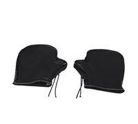 KIMISS Summer Motorcycle Handlebar Muffs PVC EVA Mesh Handlebar Gloves with Sun Protection Design Breathable Riding Mittens for Scooter Electric Bike