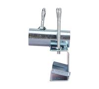 KIMISS Sun Umbrella Mounting Clamp/Holder - Iron Parasol Fixing Clamp for Balcony Railing - Umbrella Stand Clamp/Holder for Patio, Deck, and Garden