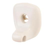 KIMISS Sun Visor Clamp/Holder Support for Avenger 2011-2014, Interior Hanger Replacement, Durable Plastic Shade Holder Hook (Beige: 1GW25DW1AA)