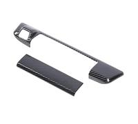 KIMISS Tailgate Door Handle Cover ABS Chrome Tailgate Handle Cover, Adhesive Install Weather Proof Smooth Touch Rear Trunk Exterior Trim for Isuzu D 2021 2024 (Carbon Fiber Style)