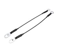 KIMISS Tailgate Support Cable Pair Zinc Plated Steel Core Wear Coating Replacement for Frontier 1998-2004 OEM 90460-8B400