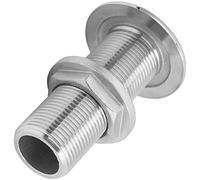 KIMISS Thru Hull Fitting Connector Stainless Steel MJS022 Outlet Joint for Boats Yacht Hose High Performance (MJS022-3/4〃)