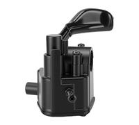 KIMISS Thumb Throttle Assembly 22mm M10x1.25 for 350ml ATV UTV Aluminum Alloy, Universal Throttle Control Lever for Off Road Vehicles, Farm Work, Recreational Use