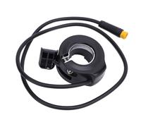 KIMISS Thumb Throttle Water Resistant 3 Pin Connector for KT Controller - Universal Speed Control Finger Throttle for Folding Scooters - Left or Right Mounted