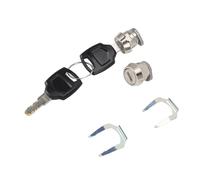 KIMISS Top Box Lock Cylinder Plug & Keys for 25L-100L Top Cases, Sturdy Aluminum Alloy