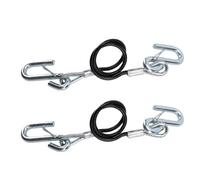 KIMISS Trailer Safety Cables 3500 Lbs Break Strength 800mm Stretch