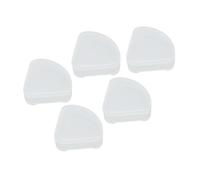 KIMISS Triangle Makeup Puff Container, Minimalist Storage Case