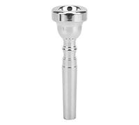 KIMISS Trumpet Mouthpiece 7C Silver for Beginners | Labor-Saving Accessories for C Trumpets | Suitable for Fit for Bach/Conn/King Instruments (Silver)