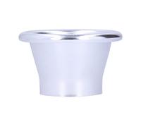 KIMISS Turbo Horn Adapter for - 2.6in CNC Aluminum Cold Air Intake Upgrade, Lightweight Performance Part (Silver)