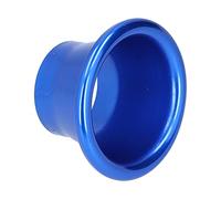 KIMISS Turbo Horn Adapter for - 2.6in CNC Aluminum Cold Air Intake Upgrade, Lightweight Performance Part (Blue)