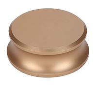 KIMISS Turntable Disc Stabilizer Clamp Record Player - Record Weight Stabilizer with Silicone Base Noise Reduction and Improved Sound Quality - Electronics/Home/Turntables & (Gold)