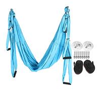 KIMISS Ultralight Yoga Hammock - Anti-Gravity Yoga Swing for Home Fitness, Bility, and Spinal Decompression (Sky Blue)
