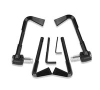 KIMISS Universal CNC Motorbike Handgrip Guard Brake Levers Protect Guard Motorcycle Protector Handlebar 22MM(Black)//Brake Guard Motorbike Lever CBR