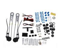 KIMISS Universal Electric Power Window Conversion Kit for Cars, Trucks, SUVs - Easy Installation, Durable Performance