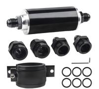 KIMISS Universal Fuel Filter 100 Micron 58mm Inline Aluminum