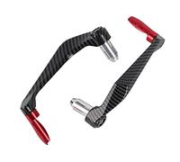 KIMISS Universal Motorcycle Brake Protector丨Motorcycle Motorbike Handlebar Lever Guards丨 Other Modifications 7/8Inch Universal Aluminum Alloy Motorcycle Handlebar Brake Protector (Red)