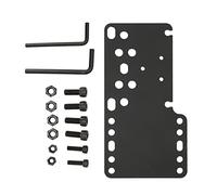 KIMISS Universal USB Game Handbrake Bracket for 14bit SIM - Compatible with T500 T300 Racing Wheel - Adjustable Stainless Steel Mount for Enhanced Gaming Experience