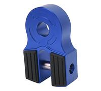 KIMISS Universal Winch Shackle Mount 30000Lbs Loading Iron Pin Rubber Guard for ATV Pickup - D Ring Shackle Mount - Automotive/Exterior Accessories/Towing Products & Winches/Winch (Blue)