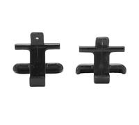 KIMISS Upper Lower Armrest Latch, Replacement for Sonata 2009 2010 with Manual Transmission, Sturdy ABS Plastic, Secure Locking Mechanism (Black)