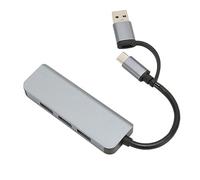 KIMISS USB C Hub Splitter 4 Ports, 5Gbps USB 3.0 Hub for Laptop and Pro, High Speed Data Transfer Adapter for and OS
